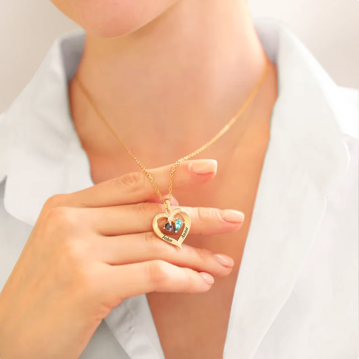 Yours Always Heart Necklace
