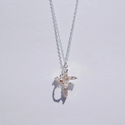 Crown Cross Faith Necklace