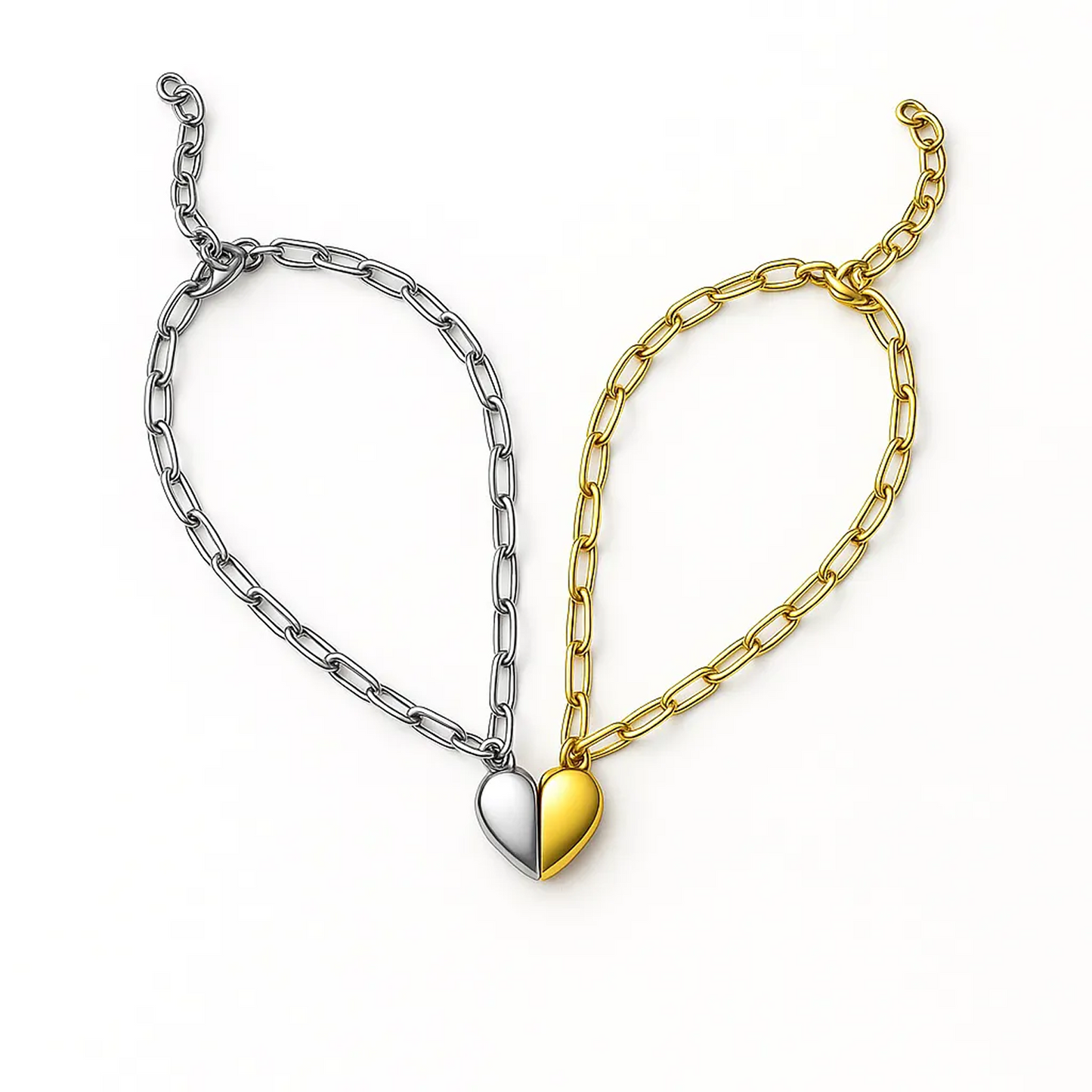 Heartlink Bracelet Set