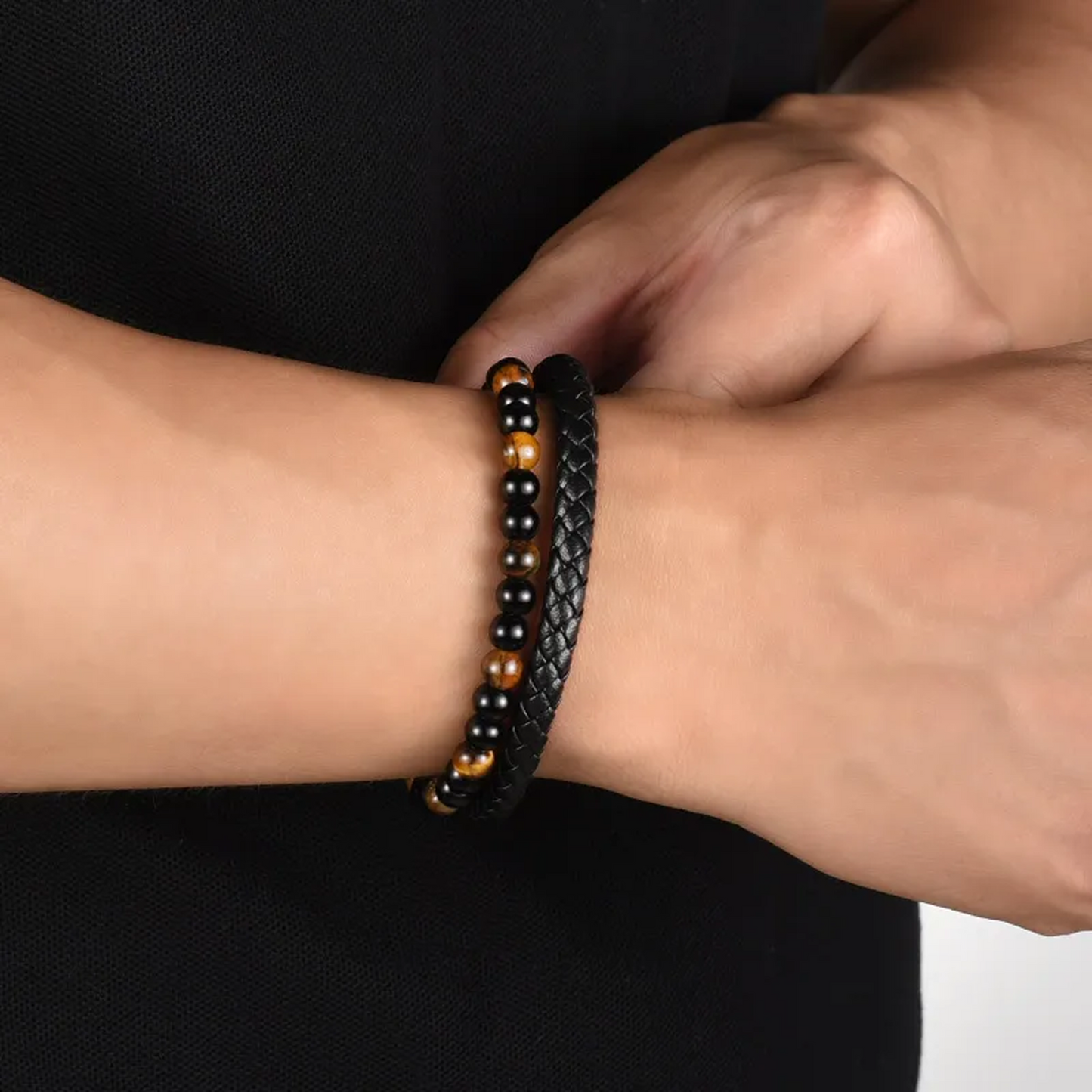 Son's Shield – Tiger Eye Bracelet