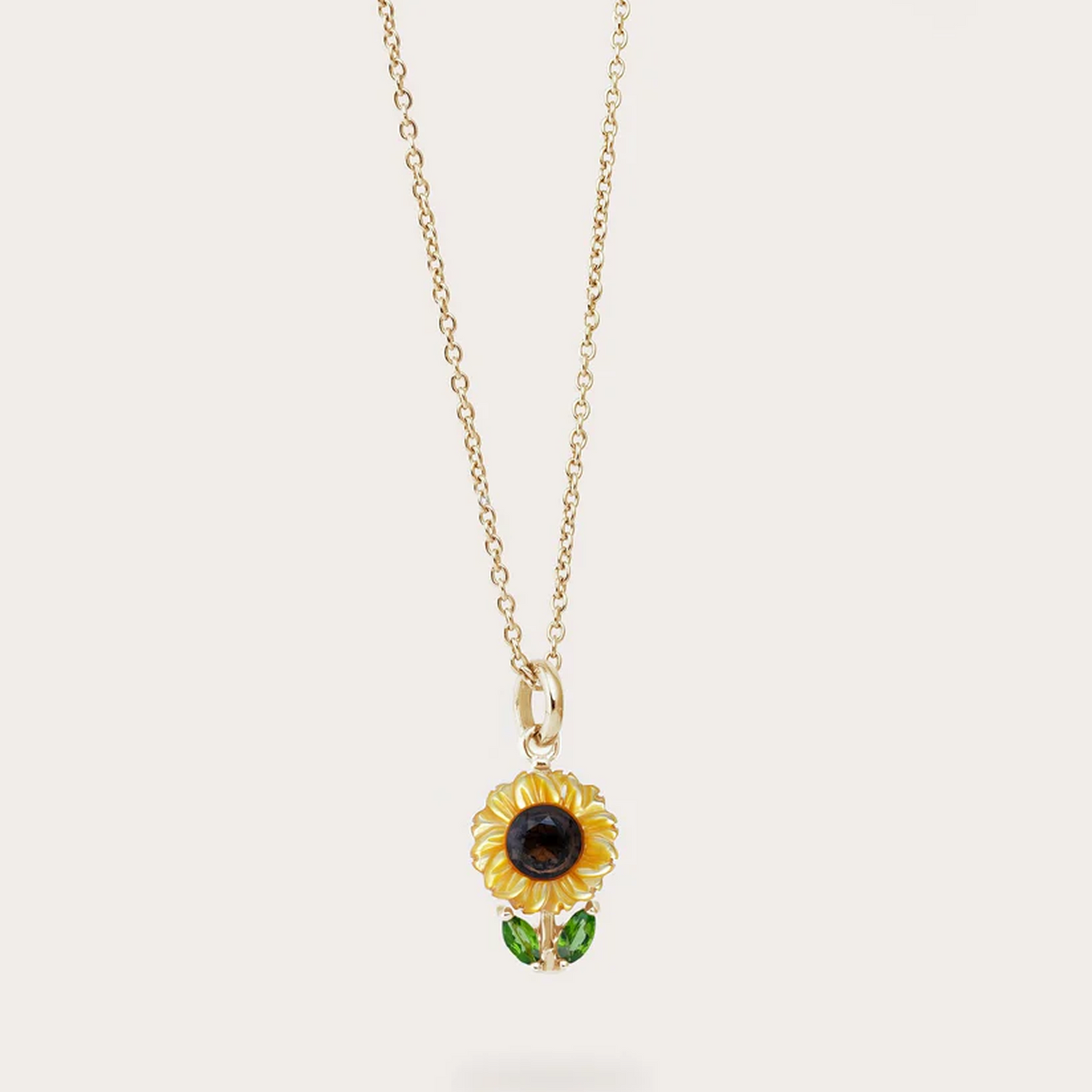 Blooming Sunflower Necklace