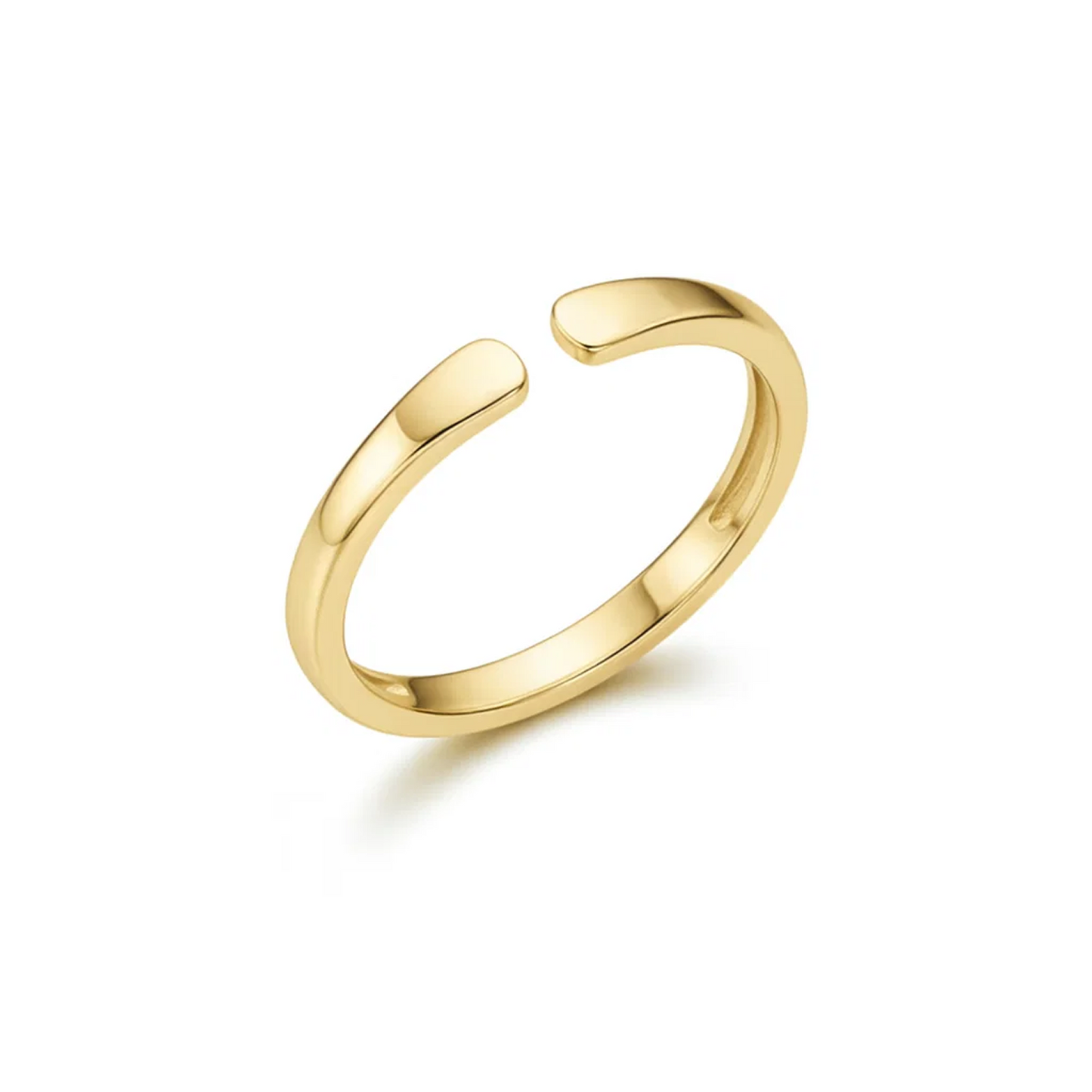 Whisper Adjustable Initial Ring